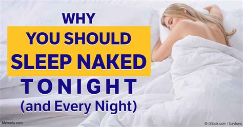 Why You Should Be Sleeping in the Nude